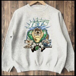 New York Jets Football Sweatshirt, Vintage Style NY Jets Football Shirt Tee